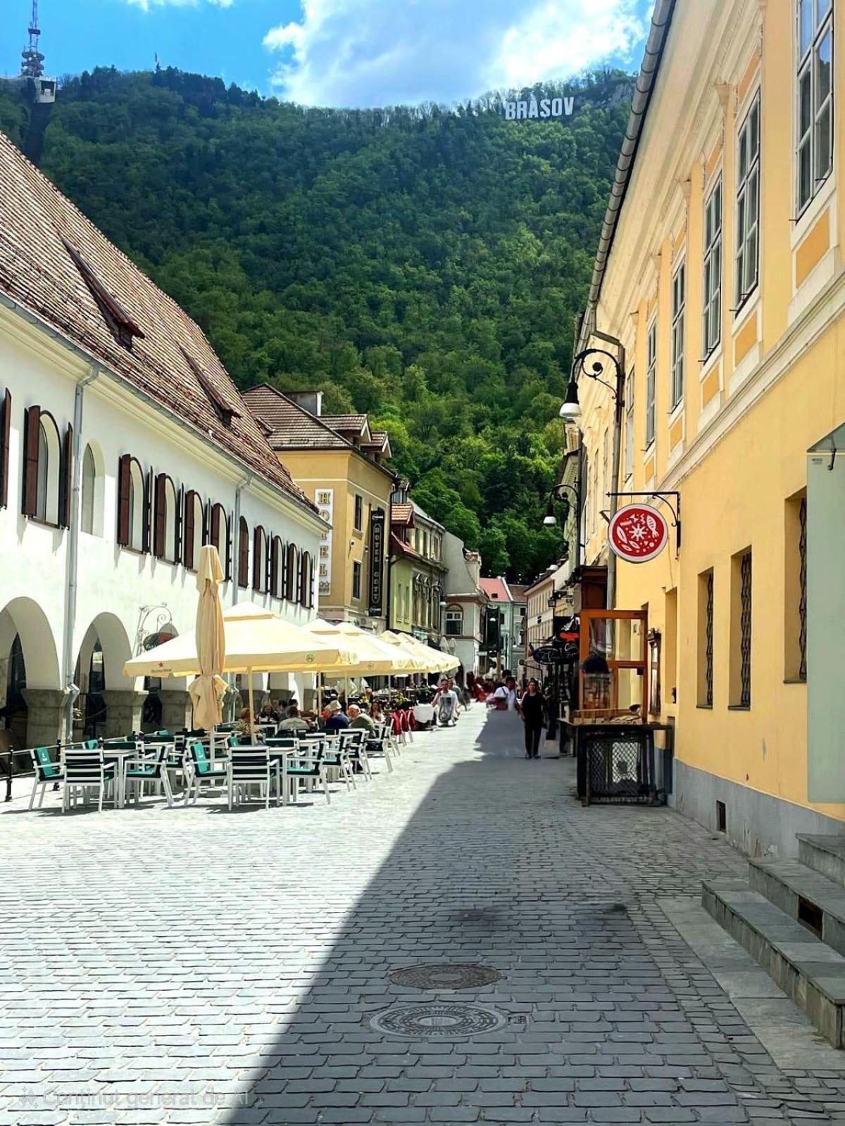 Hirscher Apartments Braşov Exteriör bild